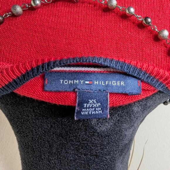 Red navy and white striped - Picture 5 of 5